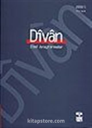 Divan/ İlmi Araştırmalar Sayı 8