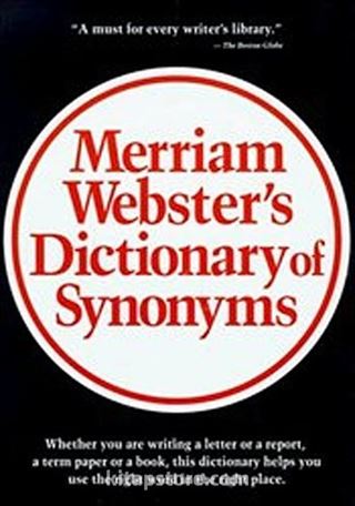 Merriam Webster's Dictionary of Synonyms