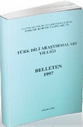 Türk Dili Araştırmaları Yıllığı Belleten 1997