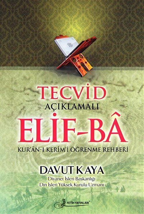 Tecvid Açıklamalı Elif-Ba Kod:F036 (Orta Boy)