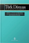 Türk Dünyası Dil ve Edebiyat Dergisi Sayı: 24