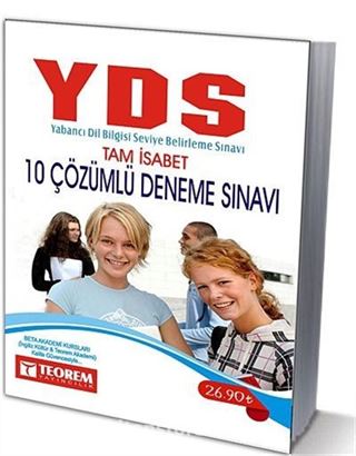 2013 YDS Tam İsabet 10 Çözümlü Deneme Sınavı