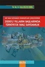 2000'li Yılların Başlarında Türkiye'de Mali Saydamlık