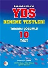 İngilizce YDS Deneme Testleri Tamamı Çözümlü 10 Test