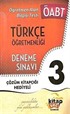 ÖABT Türkçe Öğretmenliği 3 Deneme Sınavı