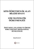 KPSS Öğretmenlik Alan Bilgisi Sınavı Lise Matematik Öğretmenliği - Diferansiyel Denklemler