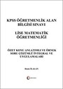 KPSS Öğretmenlik Alan Bilgisi Sınavı Lise Matematik Öğretmenliği - İntegral ve Uygulamaları