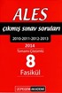 2014 ALES Tamamı Çözümlü 8 Fasikül Çıkmış Sınav Soruları (2010-2014)