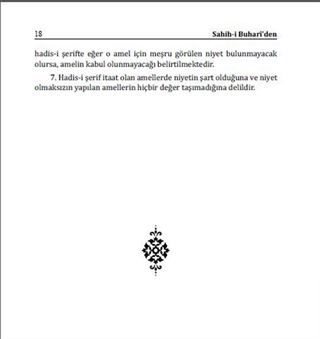 Sahihi Buhari'den Sohbetler ve Nasihatler