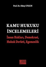 Kamu Hukuku İncelemeleri
