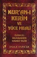 Kur'an-ı Kerim ve Yüce Meali Üçlü (Cep Boy-Plastik Kapak)(Fermuarlı )(Elmalılı 005)