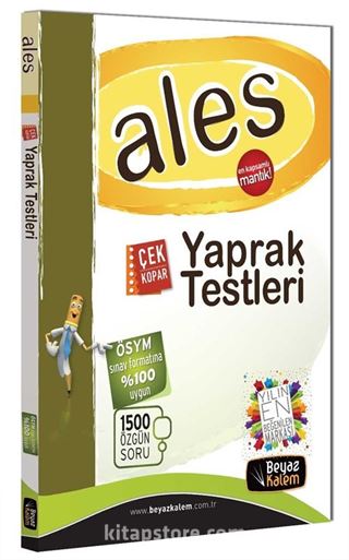 Ales Yaprak Testleri Çek Kopar