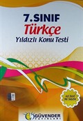 7. Sınıf Türkçe Yıldızlı Konu Testi (48 Test 96 Sayfa)