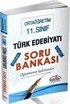 11. Sınıf Türk Edebiyatı Soru Bankası Öğretmenin Kaleminden