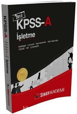 2013 KPSS -A İşletme (Hızlı Çalışma Kitabı)