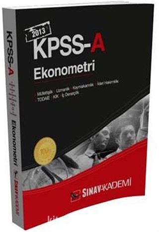 2013 KPSS-A Ekonometri (Hızlı Çalışma Kitabı)