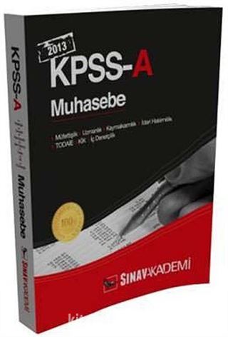 2013 KPSS-A Muhasebe (Konu Anlatımlı)