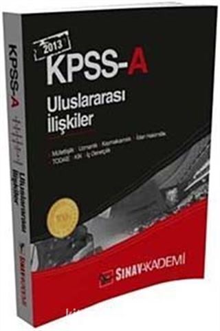2013 KPSS-A Uluslar Arası İlişkiler (Hızlı Çalışma Kitabı)