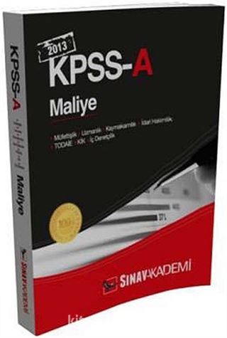 2013 KPSS-A Maliye