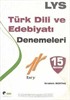 LYS Türk Dili ve Edebiyatı Denemeleri 15 Deneme