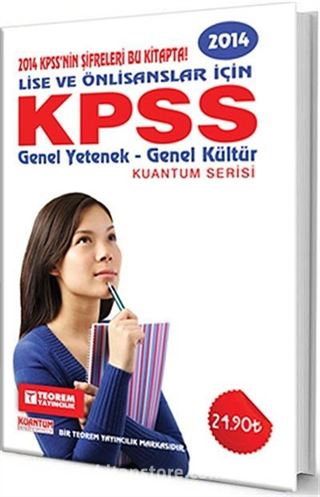 2014 Lise ve Önlisanslar İçin KPSS Genel Kültür-Genel Yetenek Kuantum Serisi