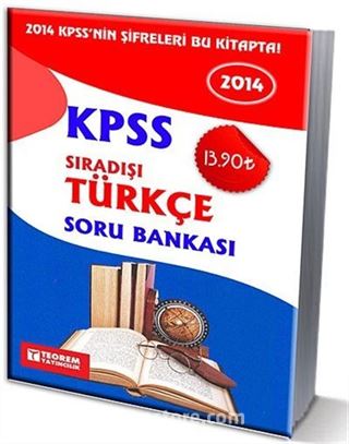 2014 KPSS Sıradışı Türkçe Soru Bankası