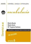 Vocabulario - Nivel Elemental A1-A2 (İspanyolca Kelime Bilgisi - Temel Seviye)