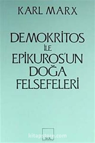 Demokritos ile Epikuros'un Doğa Felsefeleri