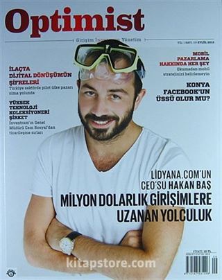 Optimist Dergisi Sayı:9 Eylül 2013
