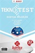 7. Sınıf Sosyal Bilgiler Tekno Test Çözüm Dvd'li (32 Adet)