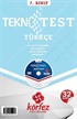 7. Sınıf Türkçe Tekno Test Çözüm Dvd'li