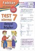 7.Sınıf Sosyal Bilgiler Test Dünyası Çek Kopar