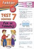 7.Sınıf Fen ve Teknoloji Test Dünyası Çek Kopar