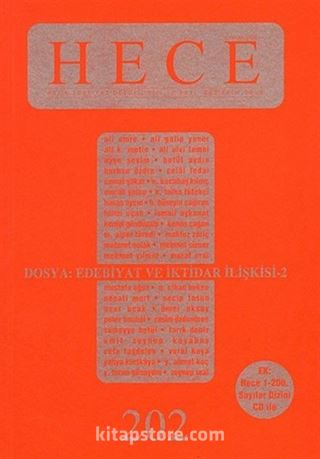 Sayı:202 Ekim 2013 Hece Aylık Edebiyat Dergisi