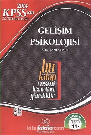 2014 KPSS için Eğitim Bilimleri Gelişim Psikolojisi Konu Anlatımlı