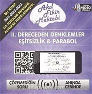 II.Dereceden Denklemler Eşitsizlik - Parabol