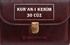 Kur'an-ı Kerim 30 Cüz-Çantalı (16x24,5) (Ciltli)