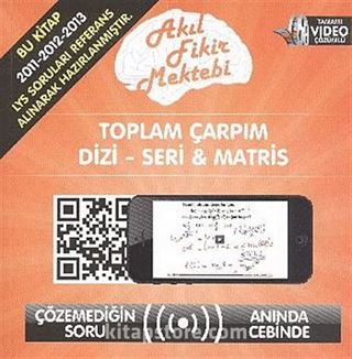 Toplam Çarpım Dizi-Seri-Matris