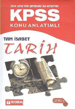 2014 KPSS Konu Anlatımlı Tam İsabet Tarih