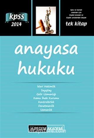 2014 KPSS A Grubu Anayasa Hukuku Konu Anlatımı