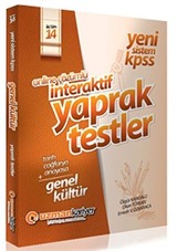 2014 Yeni Sistem KPSS Genel Kültür Online Çözümlü İnteraktif Yaprak Testler