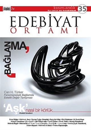 Edebiyat Ortamı Dergi Kasım - Aralık Sayı:35 2013