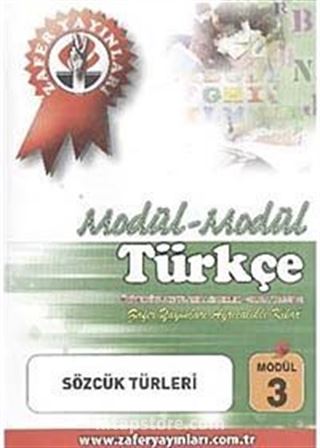 Türkçe Modül -3 / Sözcük Türleri
