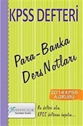 2014 KPSS Defteri Para-Banka Ders Notları