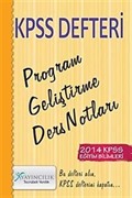 2014 KPSS Defteri Program Geliştirme Ders Notları