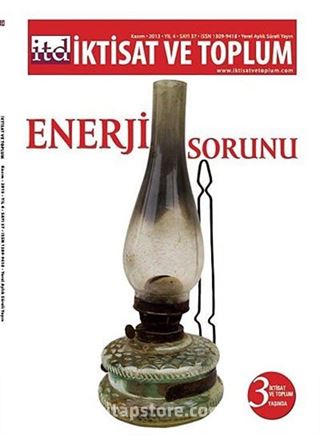İktisat ve Toplum Dergisi Sayı:37 Yıl: 2013