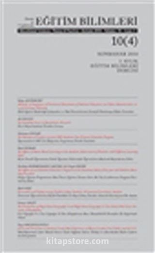Kuram ve Uygulamada Eğitim Bilimleri Dergisi (10/4 Güz 2010)