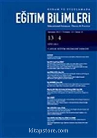 Kuram ve Uygulamada Eğitim Bilimleri Dergisi (13/4 Güz 2013)
