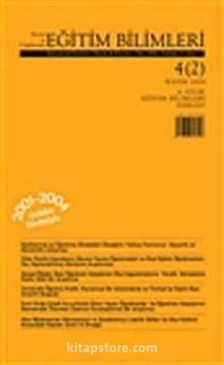 Kuram ve Uygulamada Eğitim Bilimleri Dergisi (4/2 Kasım 2004)
