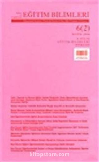 Kuram ve Uygulamada Eğitim Bilimleri Dergisi (6/2 Mayıs 2006)